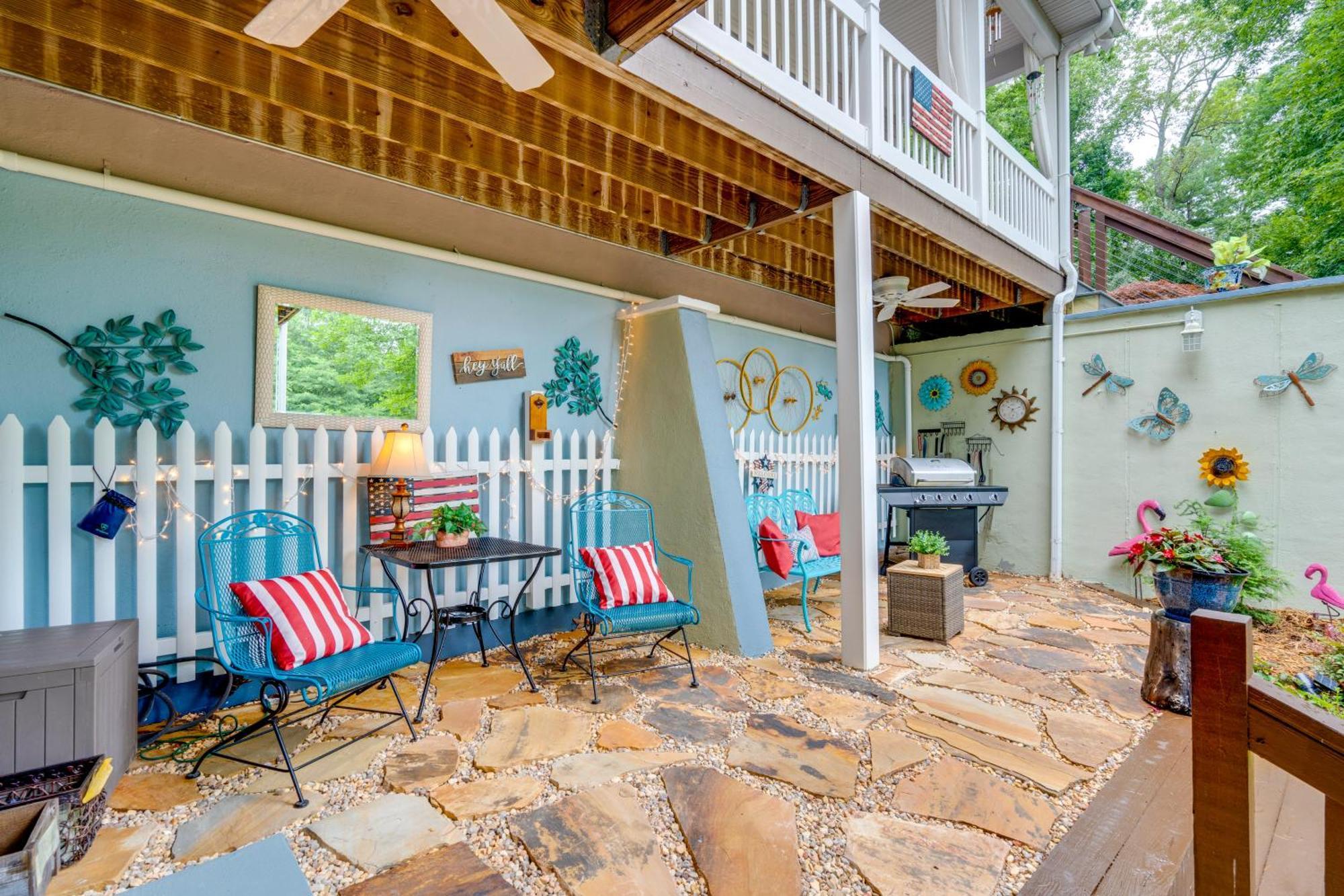 Creekside Hendersonville Haven Hot Tub And Fire Pit Buitenkant foto